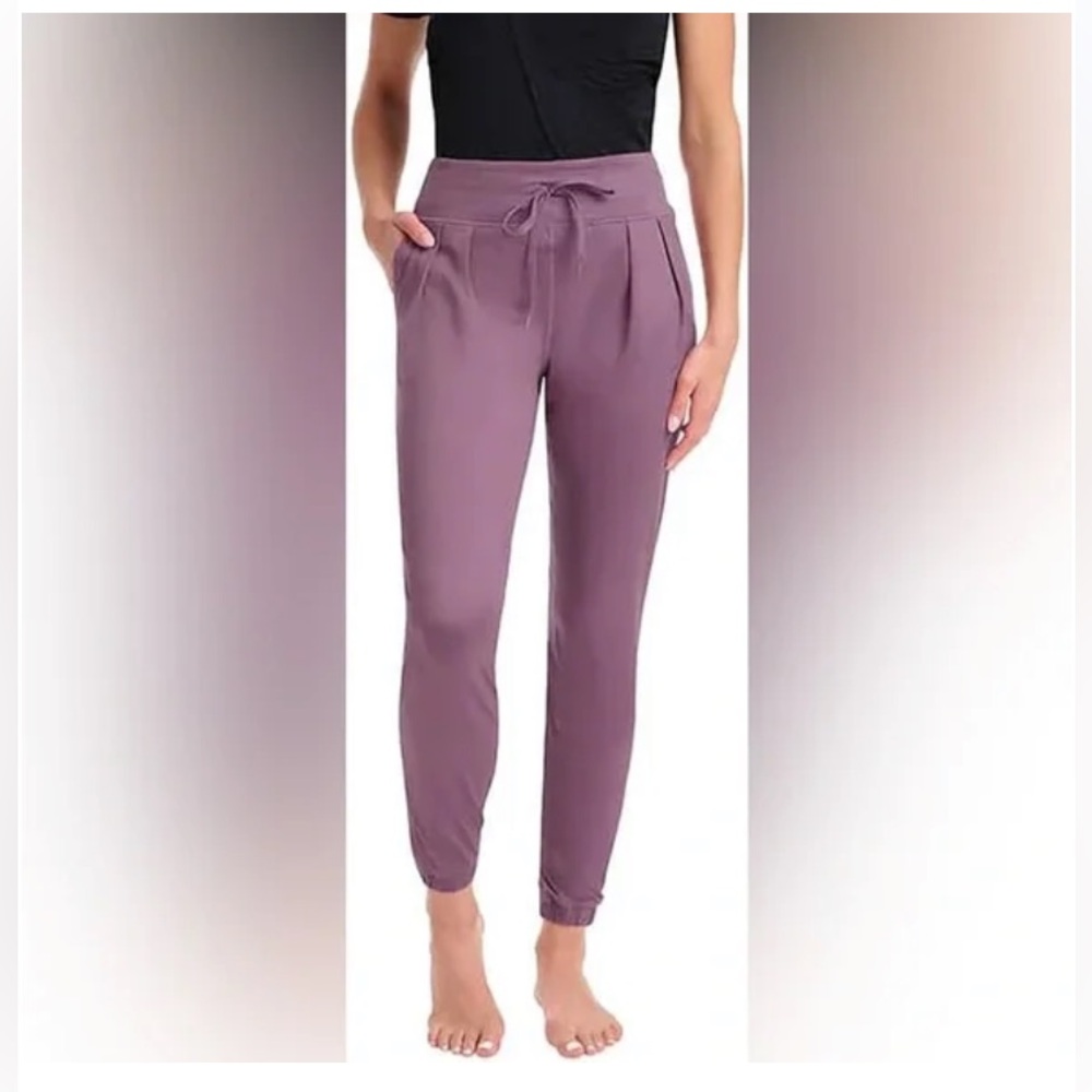 Sz M Lole Women's Athleisure Plum Colour Cozy Jogger Pants